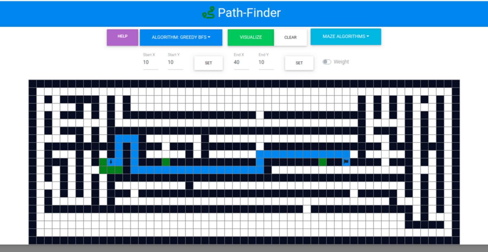 path finding visualizer. https: path-find… Images... DeveloperFolio | Developer Portfolio Template